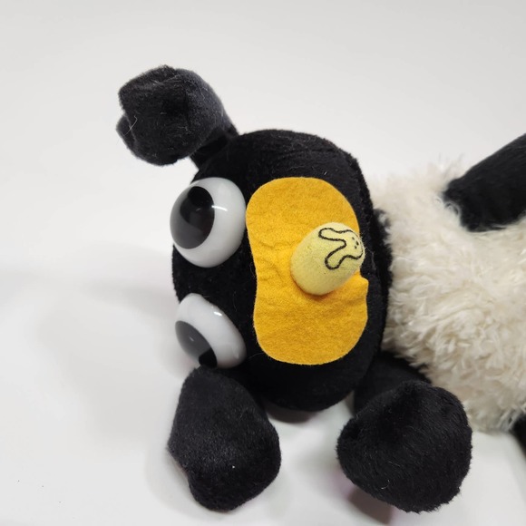 Shaun the Sheep Timmy Time Soft Animal Stuffed Plush Toy Black White - Picture 4 of 5